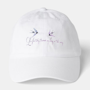 Christian hat, live for today hat