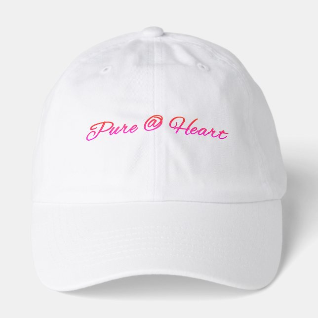 Christian Hat “Pure @ Heart” (Front)