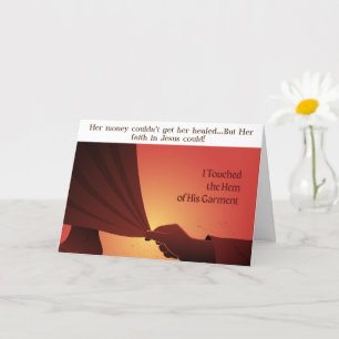 Christian Healing Card