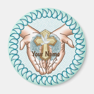 Christian Holy Spirit Hands Magnet