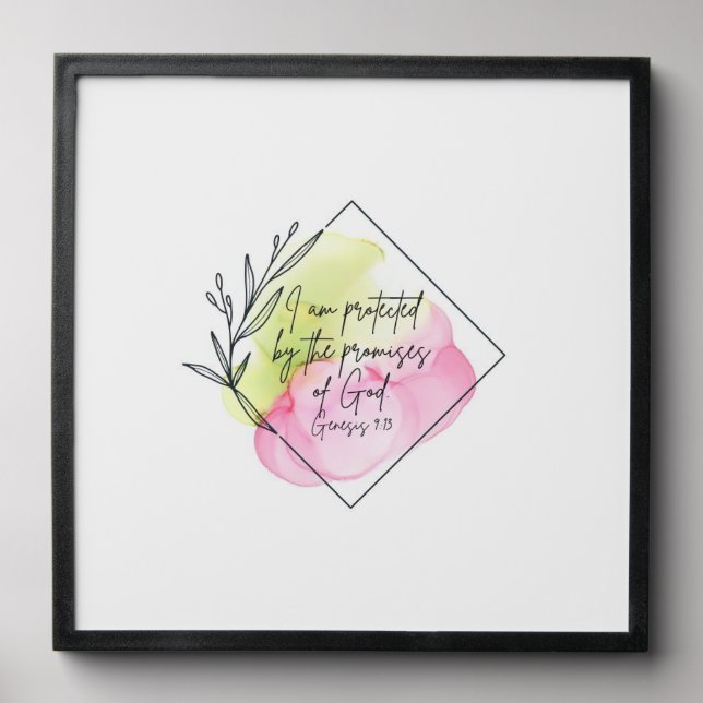 christian home decor peel and stick photo tile (Front Set)