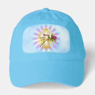 Christian Hope Rose Cross Hat