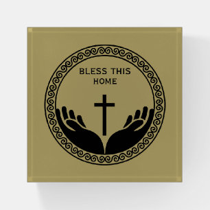 Christian House Blessing Paperweight