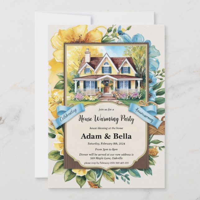 christian housewarming invitation (Front)
