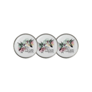 Christian Hummingbird Golf Ball Markers