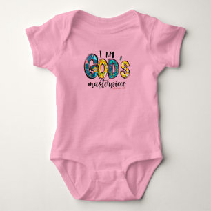 Christian I Am God's Masterpiece Baby Bodysuit