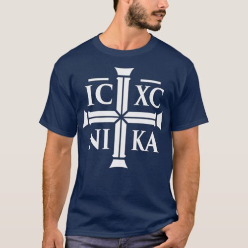 Christian IC XC NIKA  Eastern Orthodox Premium T_Shirt