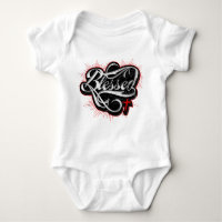 Christian Infant Shirt: Blessed Baby Bodysuit