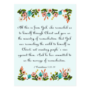 2 Corinthians 5 Cards Zazzle