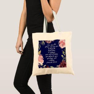 Christian Inspirational Scripture Tote Bag