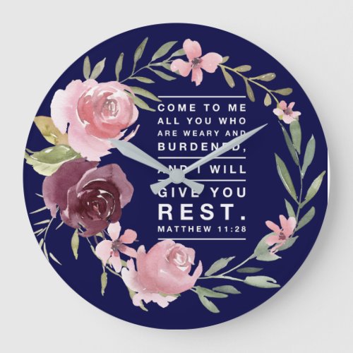 Christian Inspirational Scripture Verse Clock