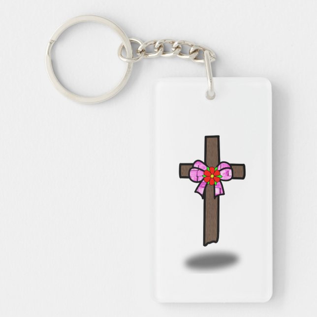 Christian inspired God Gave me life Keychain (Front)