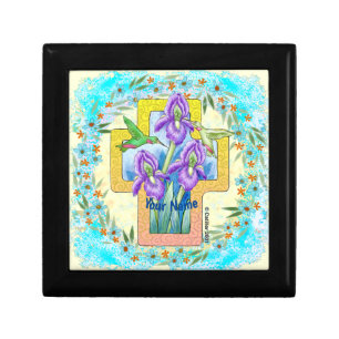 Christian Iris Cross gift box