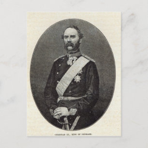 Christian IX, King of Denmark Postcard