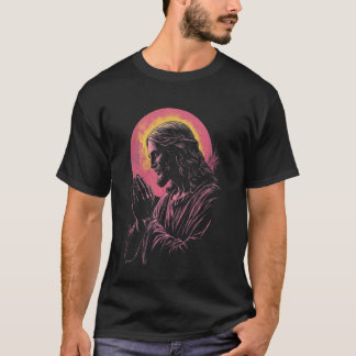 Christian Jesus Christ Pink T-Shirt