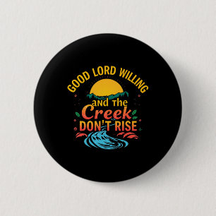 Christian Jesus Country Retro Vintage Good Premium Button