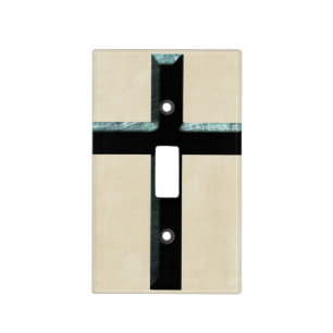 Christian Jesus Cross Light Switch Cover