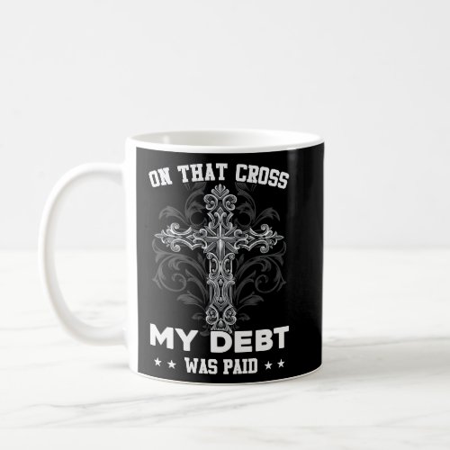 Christian Jesus Faith Religious Cross Bible Verse  Coffee Mug