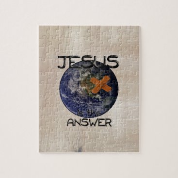 Christian Jesus is the Answer Jigsaw Puzzle