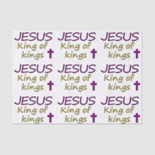 Christian Jesus King of kings Tissue Paper