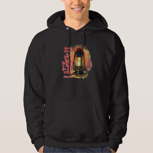 Christian Jesus  Psalm 119105 Your World Is A Lamp Hoodie
