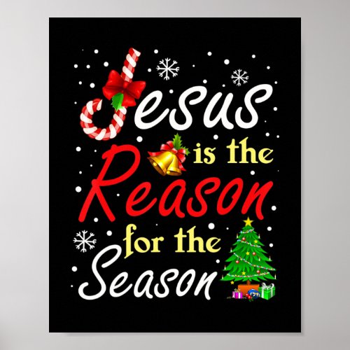 Christian Jesus The Reason Christmas Stocking Stuf Poster