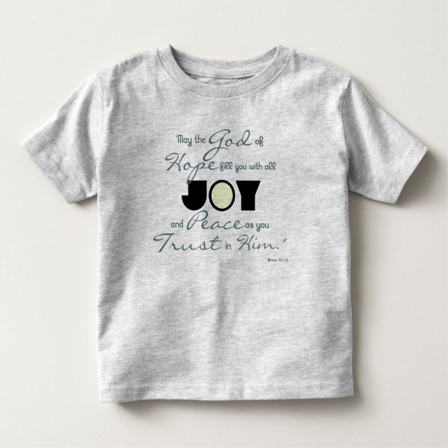 Christian Joy Toddler T-shirt (Front)