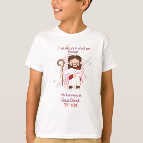 Christian Kids Jesus Identity T_Shirt