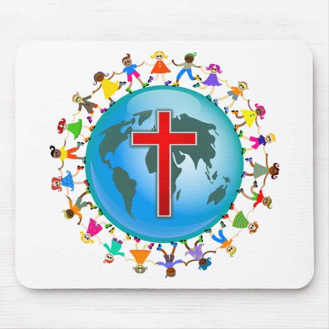 Christian Kids Mouse Pad (Front)