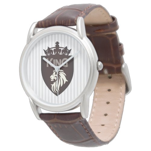 Christian King of Kings Lion Watch