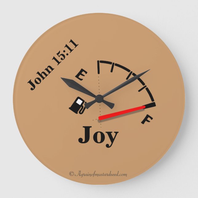 Christian Large Clock (Front)