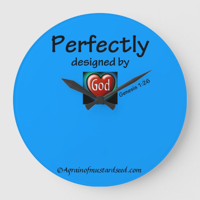 Christian Large Clock (Front)