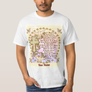 Christian Latin Lords Prayer T-Shirt