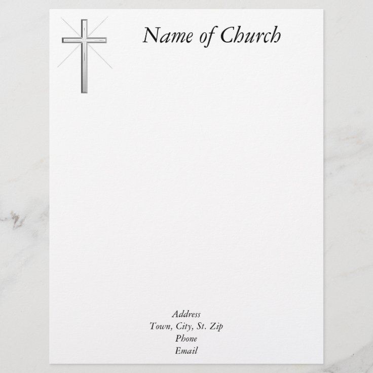 Christian Letterhead | Zazzle