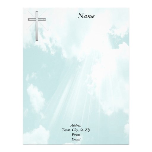 Christian Letterhead | Zazzle