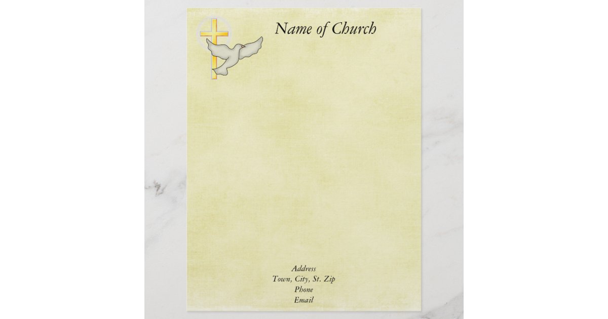 Christian Letterhead | Zazzle