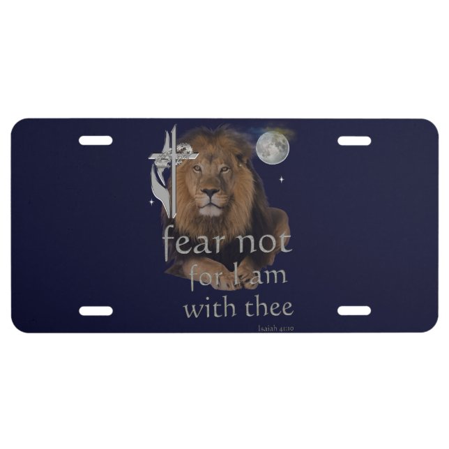 christian license plate (Front)