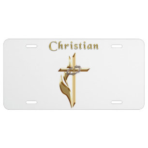 Christian License Plate