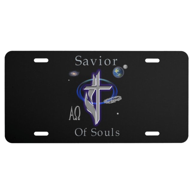 Christian License Plate (Front)