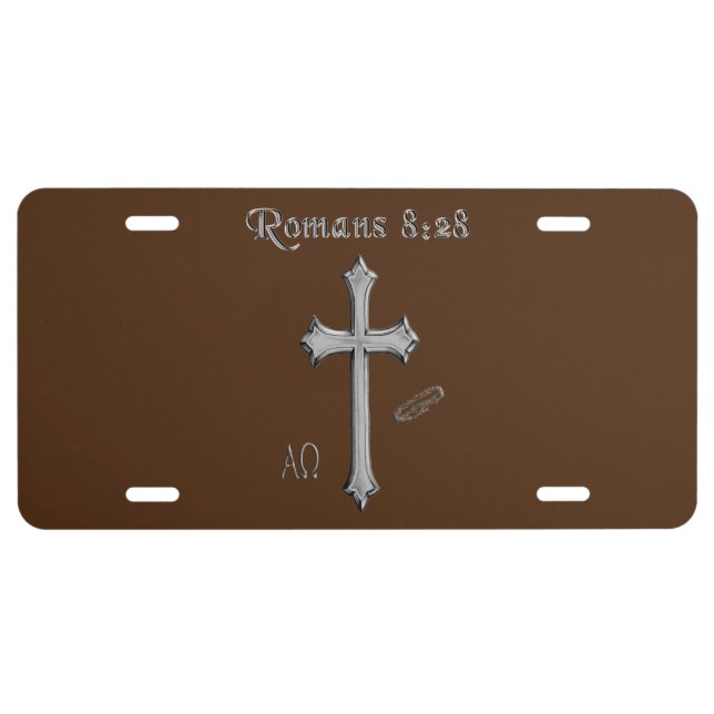 Christian License Plate (Front)