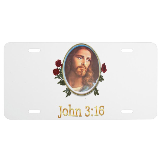 Christian License Plate (Front)