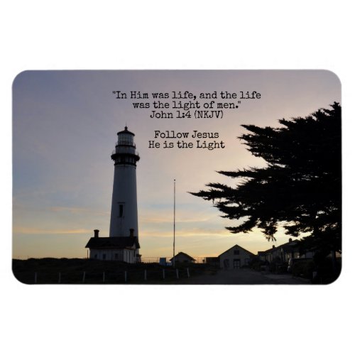 Christian Lighthouse John 14 Magnet