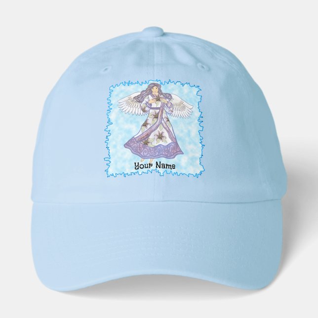 Christian lily flower angel hat (Front)