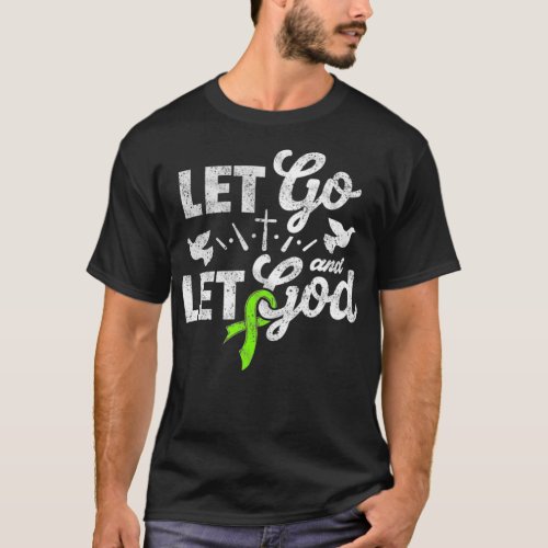 Christian Lime Ribbon NonHodgkins Lymphoma Cancer  T_Shirt