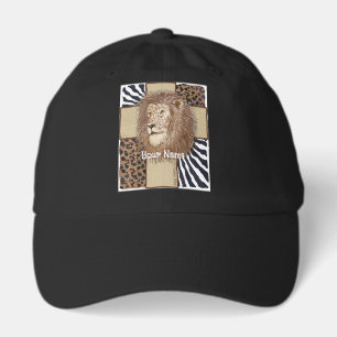 Christian Lion Cross Hat