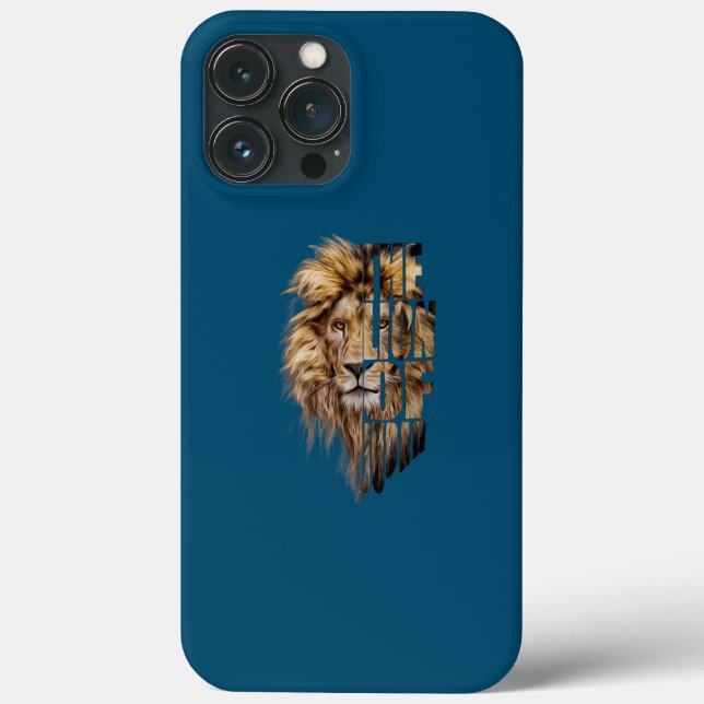 Christian Lion of Judah  Case-Mate iPhone Case (Back)
