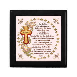 Christian  Lords Prayer  Gift Box