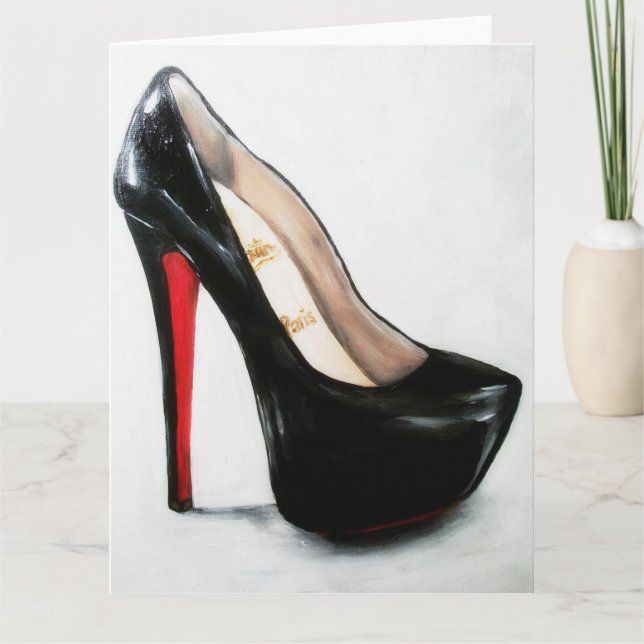 Christian Louboutin Red Bottom Daffodil Heels Pump Card (Front)