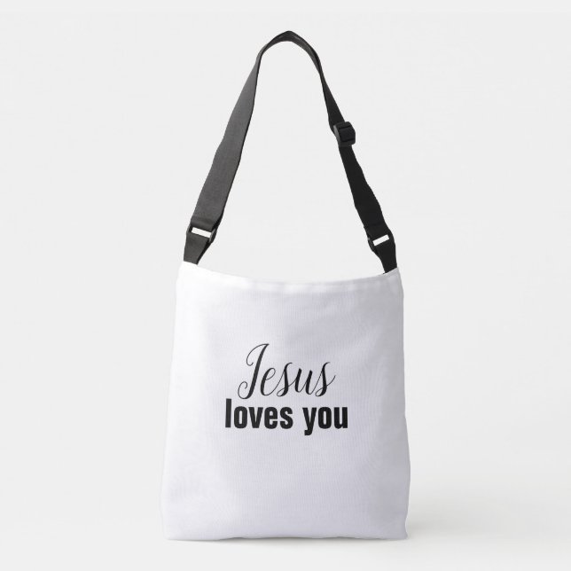 Christian love, customizable bag (Front)