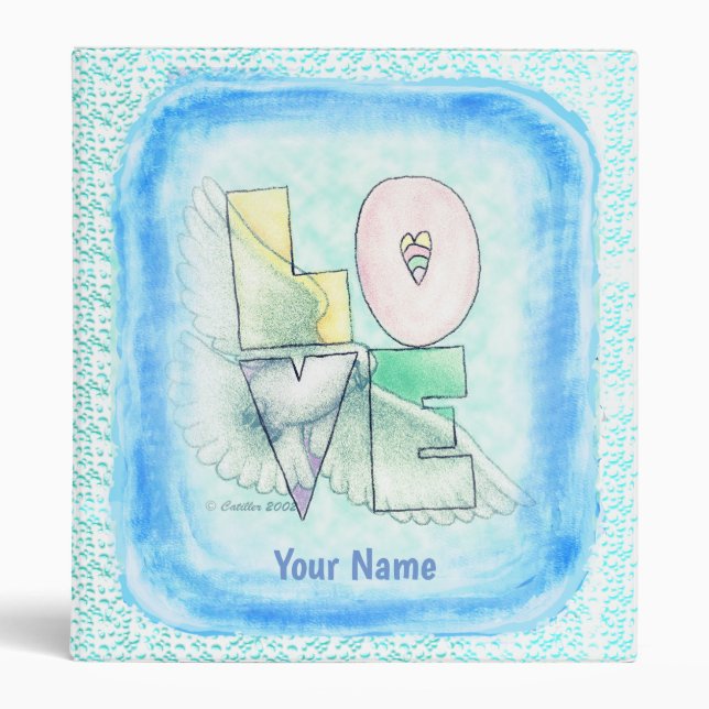 Christian Love Dove binder (Front)